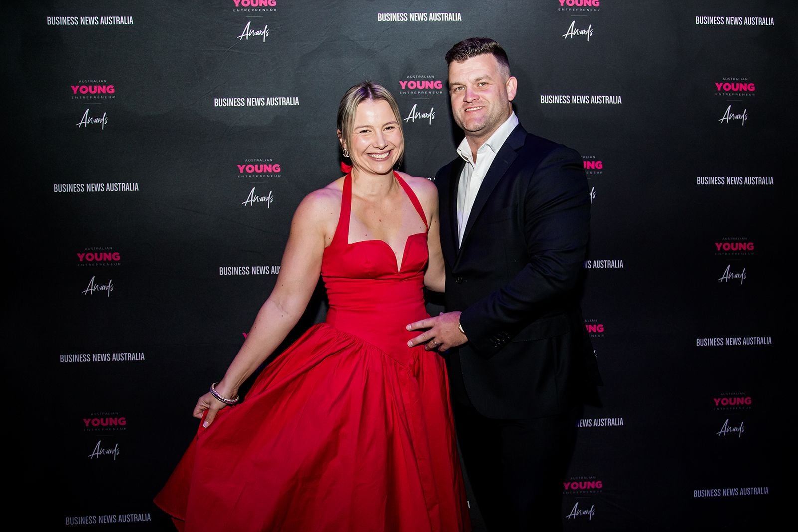 2025 Sydney Young Entrepreneur Awards Gala Founders celebrating at the 2025 Sydney Young Entrepreneur Awards gala